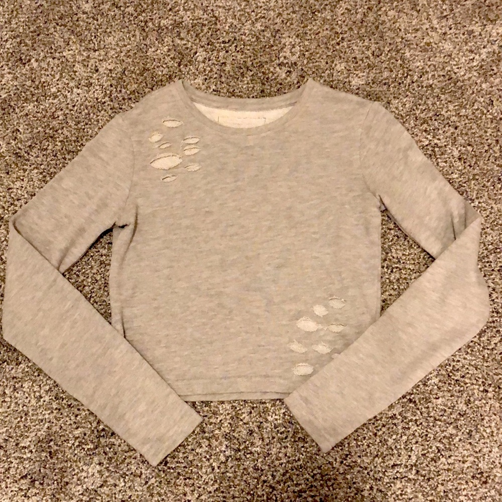 Alphalete crop sweater